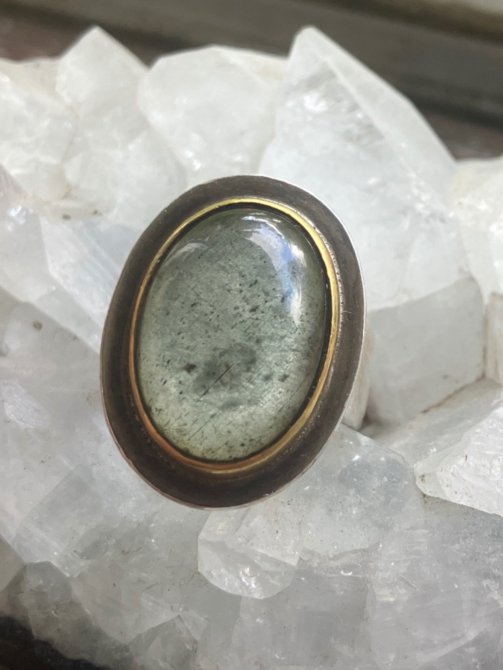Aquamarine Ring by Carrie Armstrong / Big Sur Goldsmiths
